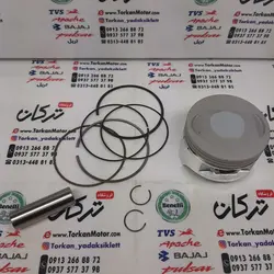 رینگ و پیستون ( پستان ) موتور هوندا CG 200 سی جی ( سایز 0/75 )