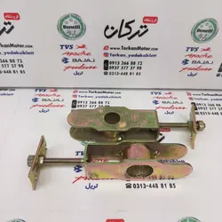 زنجیر کش ( تنظیم کننده زنجیر ) چرخ عقب به دو شاخ موتور اپاچی 150 ، 160 و 180 (جفتی)