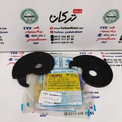 زنجیر کش ( تنظیم کننده زنجیر ) چرخ عقب به دو شاخ موتور پالس NS 200 ان اس و RS ار اس اصلی (جفتی)