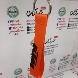 سرکلیدی ( جاکلیدی ) پارچه ای برند کی تی ام KTM کی تی ام ( نارنجی )