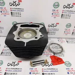 سیلندر با رینگ و پیستون ( پستان ) موتور تریل CB 250 سی بی زنجیر تایم