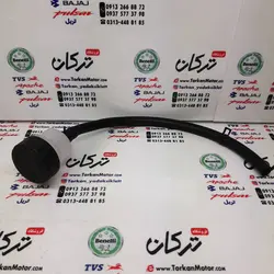شلنگ و مخزن پمپ ترمز پدال عقب ( وسط ) زیر پا موتور
