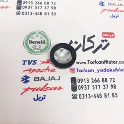 شیشه ( پولکی ) نشانگر روغن روی درب کلاچ موتور تریل روان و بنلی 150 و 300 دوسیلند قدیم و جدید