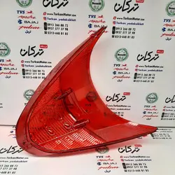 شیشه ( طلق ) خطر موتور TVS راکس جدید قرمز