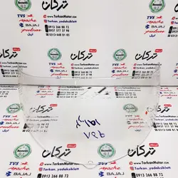 شیشه ( طلق ) کلاه کاسکت ایمنی فک متحرک ساده راپیدو کد 958