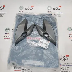 قاب ( فلاپ ) بغل بلوری چراغ جلو موتور اپاچی 200 طوسی مدادی اصلی (جفتی)