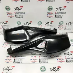 قاب ( محافظ ) دسته موتور تریل فلات پرواز طرح CRF مشکی اصلی (جفتی)