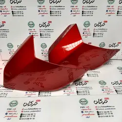 قاب بغل باک ( بال باک ) قرمز موتور پالس 180 UG4 ( بدون هندل ، زین دوتکه ) و 200 اصلی (جفتی)