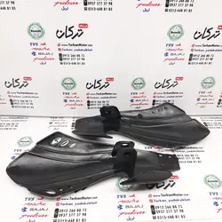 قاب کاور ( محافظ ) دسته انواع موتورهای تریل (جفتی) مشکی طرح جدید