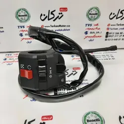 قلوه سوییچ استارت سمت راست موتور پالس 180 UG4 ( بدون هندل ، زین دو تکه ) و اونجر 220 بدون چراغ دو فیش