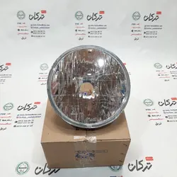 کاسه و شیشه ( طلق ) بلوری چراغ جلو موتور HLX 150 اچ ال ایکس اصلی