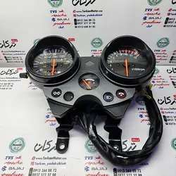 کیلومتر کامل موتور پالس 180 و طرح پالس چراغ گرد دنده شمار دار شرکتی