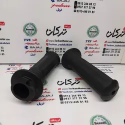 لاستیک سر دسته فرمان گاز و کلاچ با استخوانی موتور باکسر 150 (جفتی)