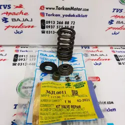 لوازم سوپاپ ( فنر ، خار ، سیت ) موتور پالس NS 200 ان اس و RS ار اس اصلی