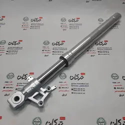 میله و پاشاخ کمک جلو کامل سمت چپ موتور بنلی 250 تک سیلندر اصلی (تکی)