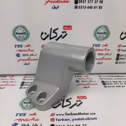 هولدر ( رابط ) پایه میله فرمان سمت راست نقره ای موتور پالس 180 ، 200 و 220 UG4 (بدون هندل ، زین دو تکه) اصلی