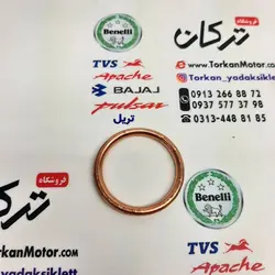 واشر اگزوز به سیلندر موتور پالس 180 ، 160 NS 150 ان اس و بنلی 300 دوسیلندر