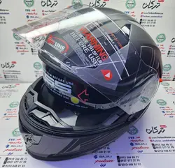 ابر داخل کلاه کاسکت ایمنی ردلاین فک متحرک سایز XL ایکس لارج کد 939