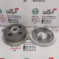 چهار شاخ کلاچ ( دیسک ) زیر و رو موتور پالس LS 135 ال اس و NS 150 ان اس کیفیت درجه 1 هندی