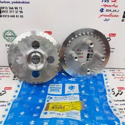 چهار شاخ کلاچ ( دیسک ) زیر و رو موتور پالس NS 200 ان اس و RS ار اس اصلی