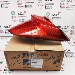 خطر عقب کامل موتور TVS راکس جدید شیشه قرمز اصلی