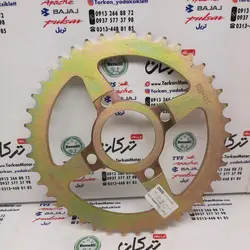 دنده ( طبق ) زنجیر چرخ عقب موتور تریل روان 520 بزرگ