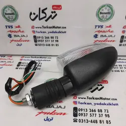 راهنما موتور پالس 180 ، 200 ، 220 شیشه سفید (هرعدد)