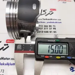 رینگ و پیستون ( پستان ) موتور اپاچی 200 اصلی ( سایز 0/100 )