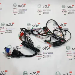 سیم کشی برق کامل موتور پالس 180 UG3 ( هندلی ، زین یک تکه )