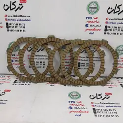 صفحه کلاچ موتور اپاچی 200 و گالکسی na و nh هندی (6عددی)