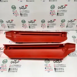 قاب ( کاور ) پاشاخ میله کمک جلو انواع موتورهای تریل قرمز (جفتی)