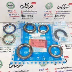کاسه و ساچمه فرمان کامل موتور پالس 180 ، 200 و 220 UG4 ( بدون هندل ، زین دو تکه ) و 150 و 200 NS ان اس و RS ار اس و اونجر 200 و 220 اصلی
