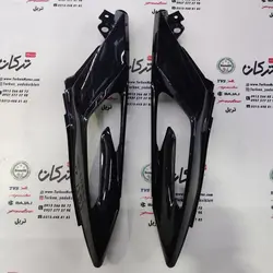 کلاه کاسکت ایمنی فک متحرک عینک دار خارجی مارک ردلاین مشکی فسفری مات سایز XL ایکس لارج