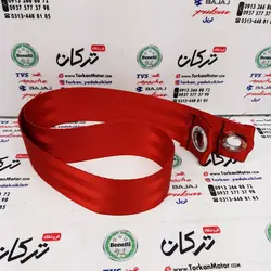 کمربند زین قرمز مخصوص تمام موتورسیکلت ها