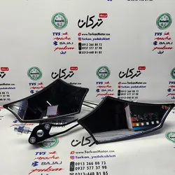 اینه اسپرت پایه رنتال CNC مشکی