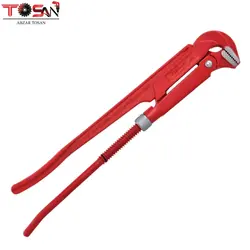 آچار لوله گیر دو دسته مدل T222-1 1/2 - ابزار توسن