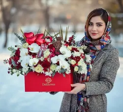 باکس گل ولنتاین مردانه 1085