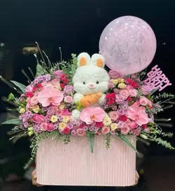 گل تولد نوزاد دختر1202