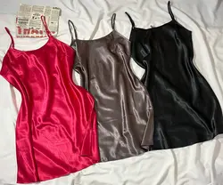 پیراهن ساتن وارداتی(1819)