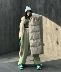 کاپشن بلند پفی(2238)