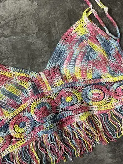 مکرومه وارداتی آبرنگی(2348)