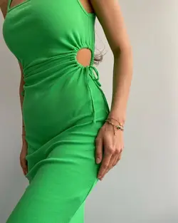 پیراهن برشکا بلند چاکدار بفل گت وارداتی(2444)