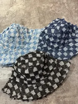 کلاه باکت شطرنجی وارداتی(2462)