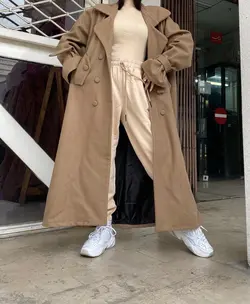 پالتو فوتر آستین عروسکی (1002)