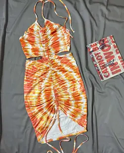 پیراهن آبرنگی وارداتی(1506)