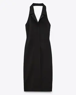 پیراهن ترک گردنی پشت باز(1440)