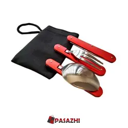 مجموعه قاشق، چنگال و چاقو 5 کاره مسافرتی