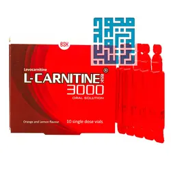 قیمت و خرید ویال ال کارنیتین 3000 بی اس کی 10 عددی