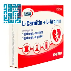 قیمت و خرید ویال ال کارنیتین و ال آرژنین یورویتال 6 عددی
