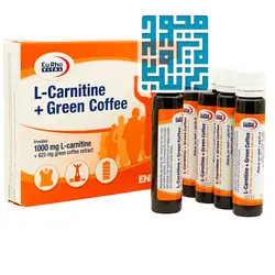 قیمت و خرید ویال ال کارنیتین و قهوه سبز یوروویتال 6 عددی